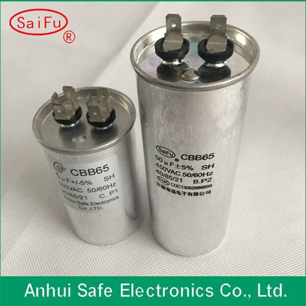 hot sale electrolytic ac dual sh air conditioner capacitor
